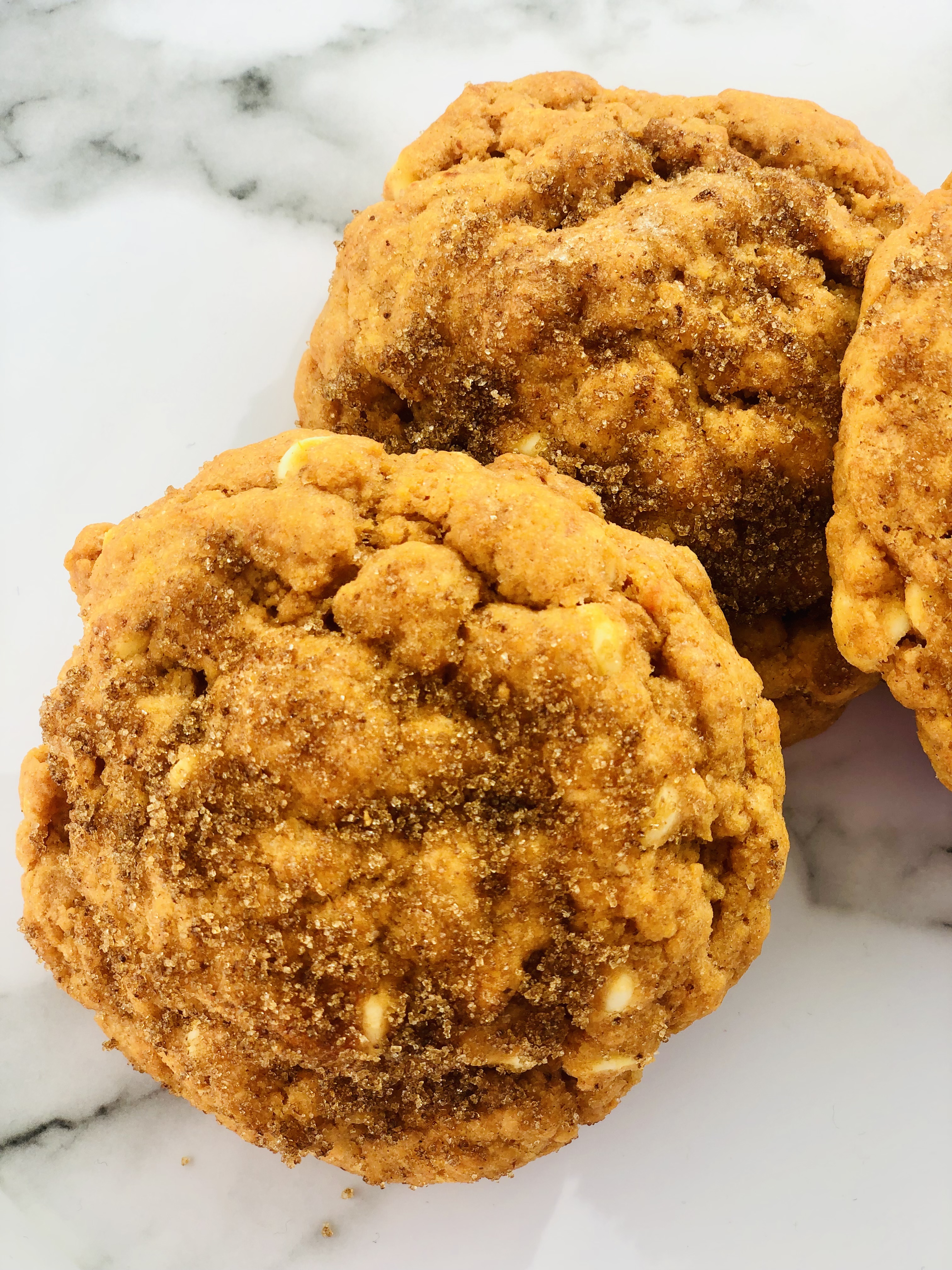 Pumpkin spiced cookies by Alexis