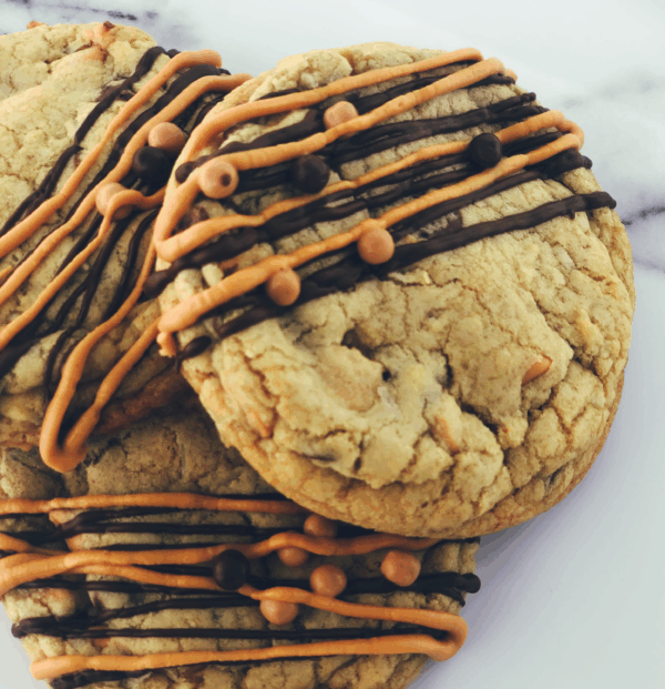 Caramel Coconut Cookies