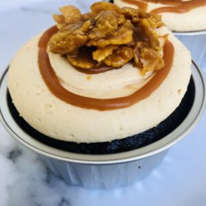 Sprucelove's Chocolate Caramel Cupcake