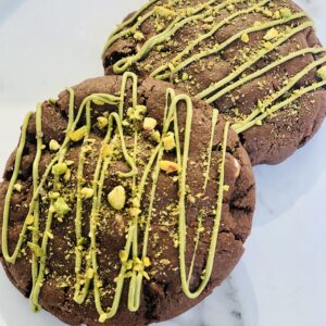 Chocolate pistachio cookie