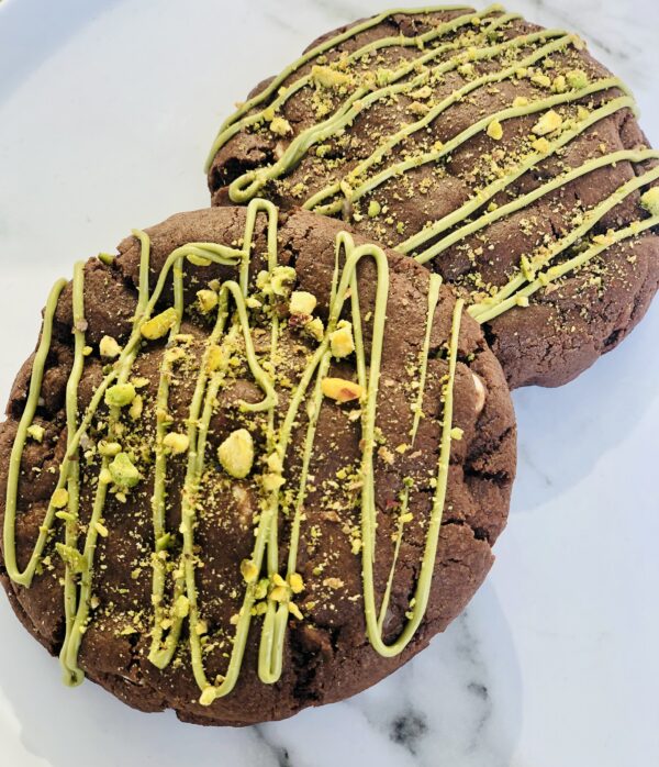 Chocolate pistachio cookie