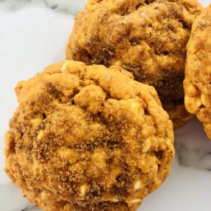 Pumpkin spiced cookies by Alexis
