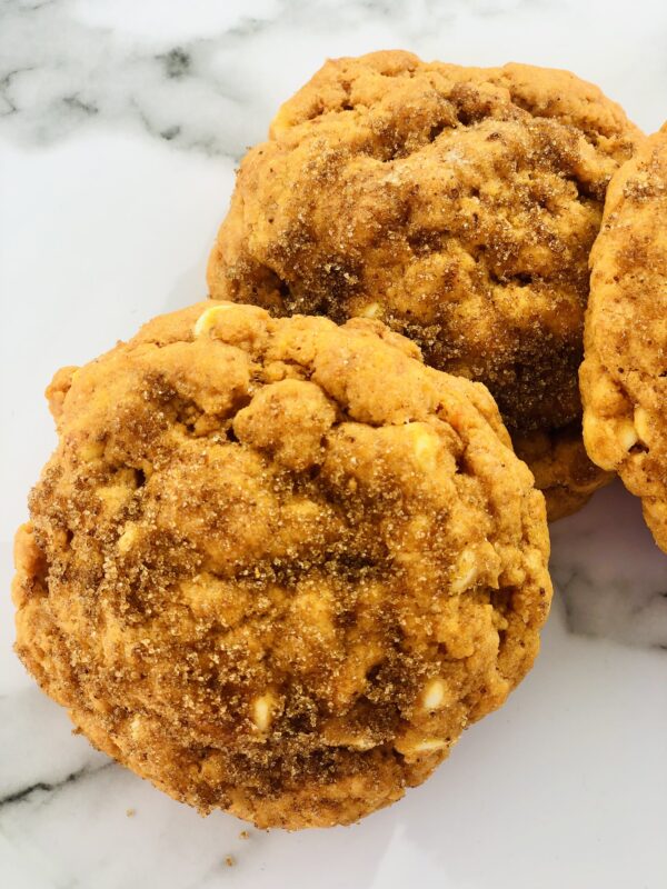 Pumpkin spiced cookies by Alexis